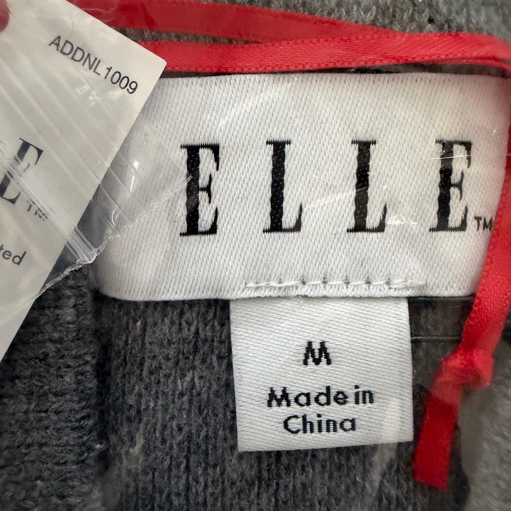 NWT Sleeveless Open Front Long Grey Knit Vest with Pockets - Picture 10 of 12